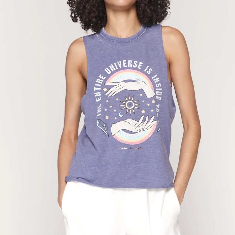 NWT Spiritual Gangster Universe Paradise Tank